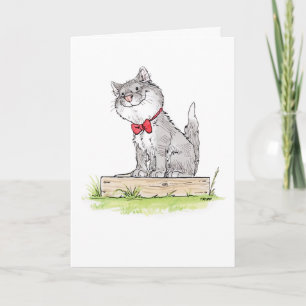 Friendly Kattunge Card Kort