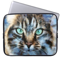 Friendly Kattunge Laptop sleeve