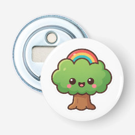 Friendly Kawaii Träd Flasköppnare