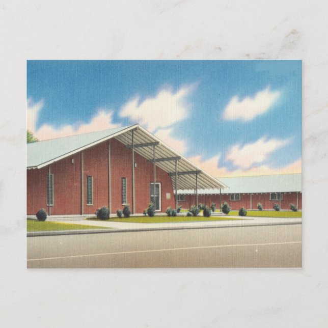 Friendly Lane Baptist Church, Fort Worth, TX Vykort (Framsida)