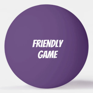 Friendly match Ping Pong Boll