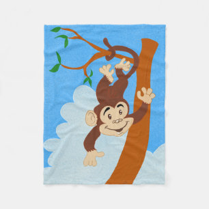 Friendly Monkey Fleecefilt