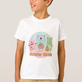 Friendly Monster Trio Halloween T-Shirt