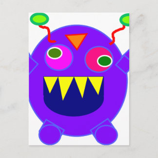 Friendly monster vykort