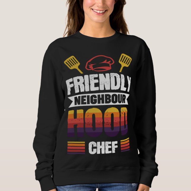 Friendly Neighbourhood Chef T Shirt (Framsida)