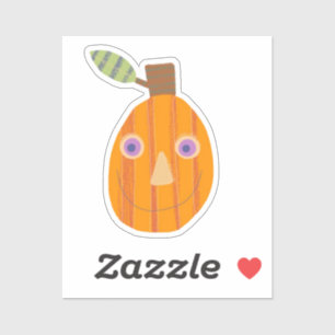 Friendly Pumpkin Klistermärken
