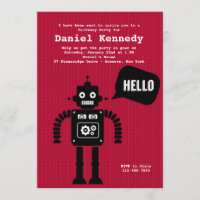 Friendly Robot-inbjudan