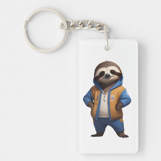 Friendly Sloth Illustration (Framsidan)