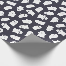 Friendly Spöken Halloween Mönster Presentpapper