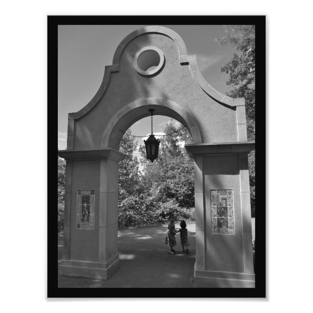 Friendly Stroll Fototryck (Framsidan)