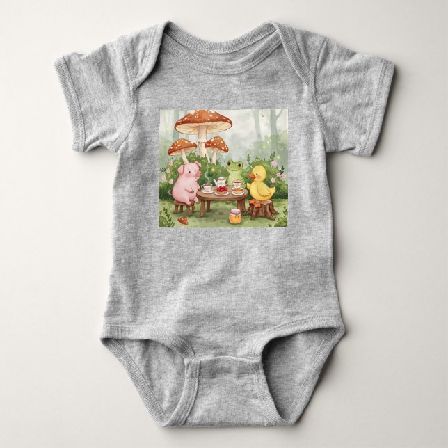 Friendly Tea T Shirt (Framsida)