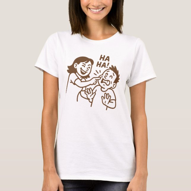 Friendly Tease T Shirt (Framsida)