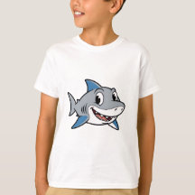 Friendly Tecknad Shark
