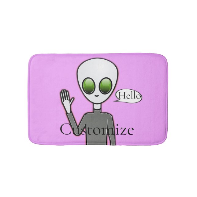 Friendly Waking Alien Thunder_Cove Badrumsmatta (Framsidan)