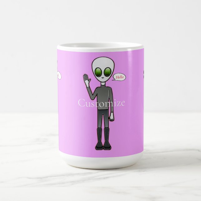 Friendly Waking Alien Thunder_Cove Kaffemugg (Center)