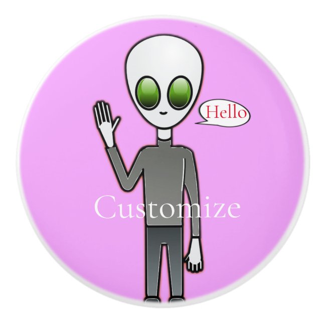 Friendly Waking Alien Thunder_Cove Knopp (Framsidan)