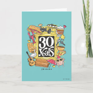 FRIENDS™   30-årsjubileumsdesign Kort