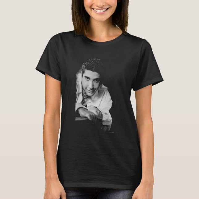 Friends Actor David Schwimmer Ross Geller By Micha T Shirt (Framsida)