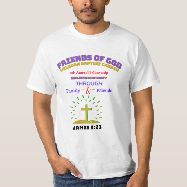 Friends and Family Day T-shirt  (Framsida)