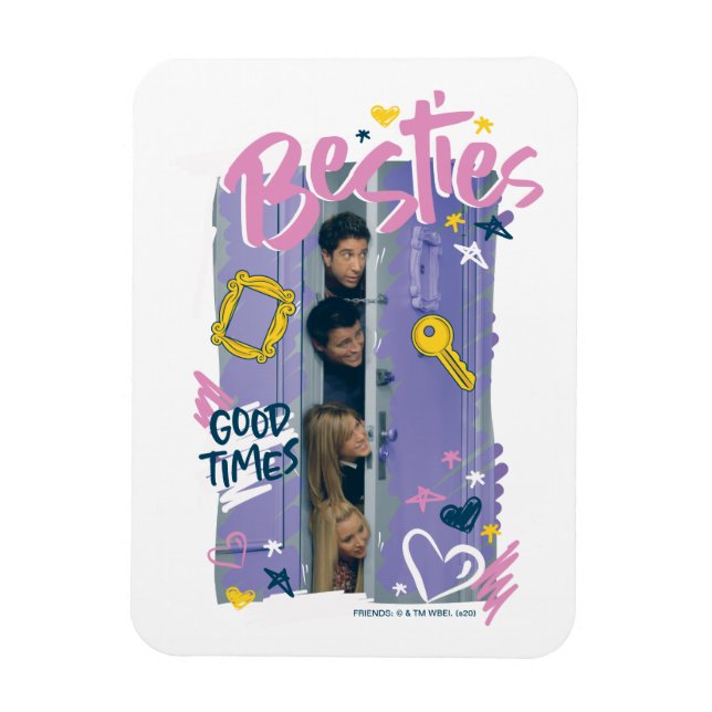 FRIENDS™ | Bästa vänner Magnet (Vertikal)
