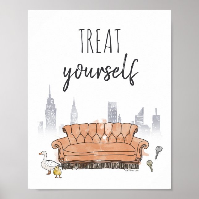 FRIENDS™ | Bröllopsfestligheter Poster (Framsidan)