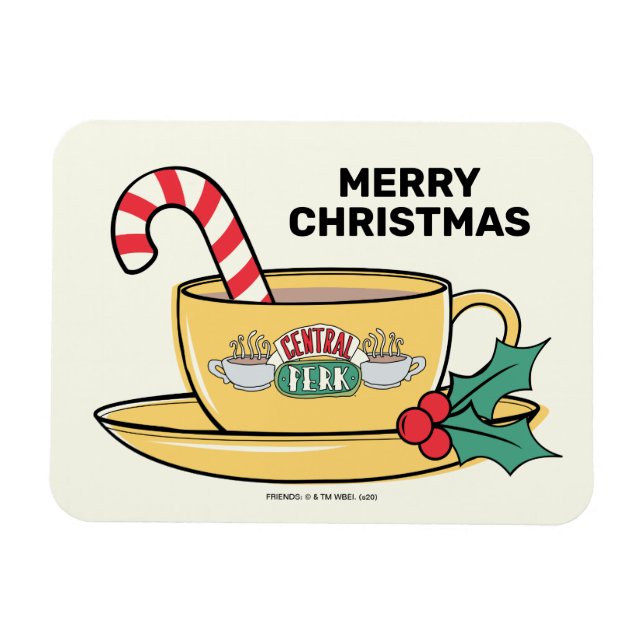 FRIENDS™ | Central Perk Holiday Mugg Magnet (Horisontell)