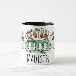 FRIENDS™ Central Perk Logotyp i akvarell Mugg