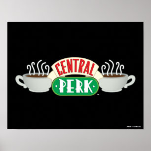 FRIENDS™ Central Perk-logotyp Poster