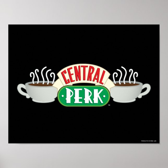 FRIENDS™ | Central Perk-logotyp Poster (Framsidan)