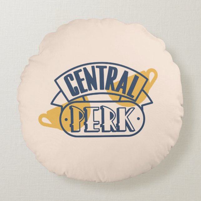 FRIENDS™ | Central Perk Rund Kudde (Framsidan)