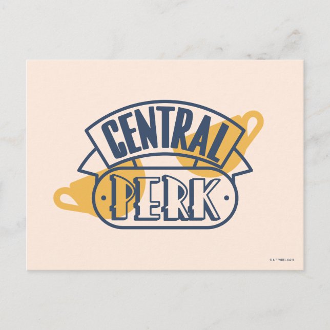 FRIENDS™ | Central Perk Vykort (Framsida)