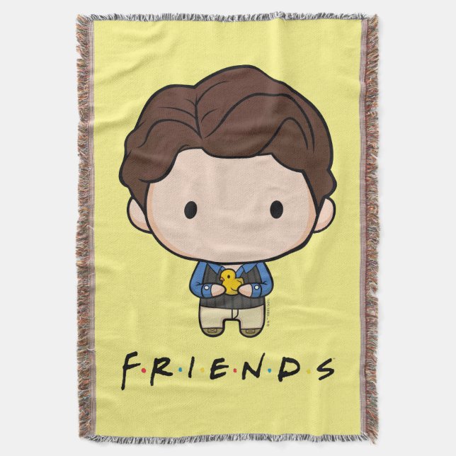 FRIENDS™ | Chandler Chibi Filt (Framsidan Vertikal)