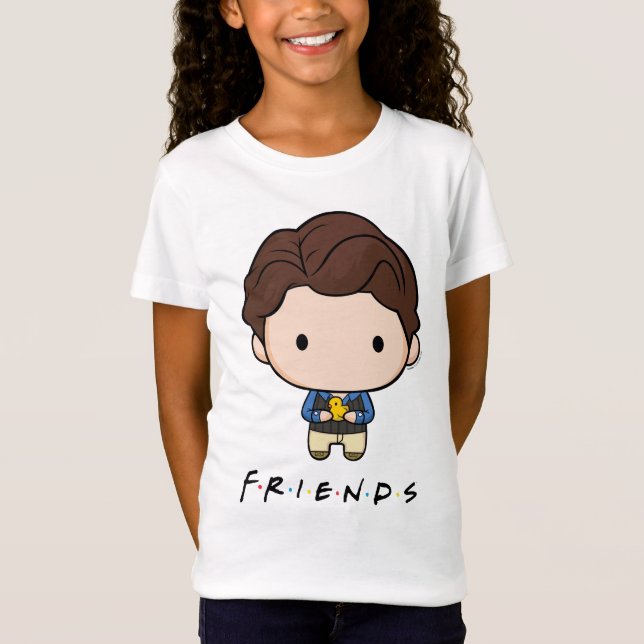 FRIENDS™ | Chandler Chibi T Shirt (Framsida)