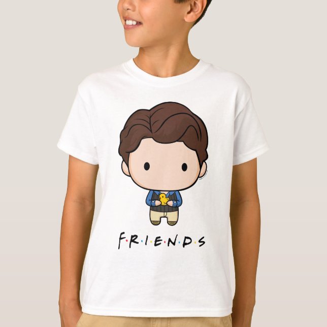 FRIENDS™ | Chandler Chibi T Shirt (Framsida)
