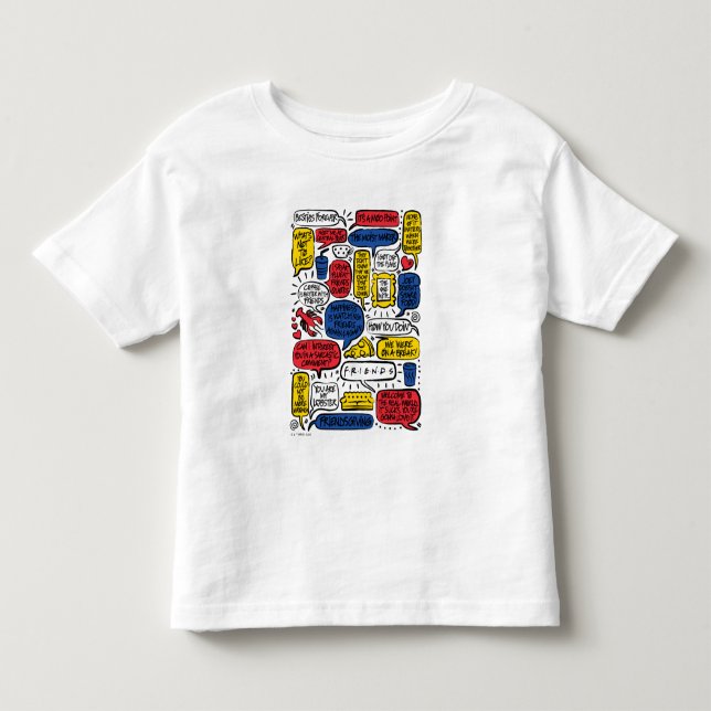 FRIENDS™ Citat T Shirt (Framsida)