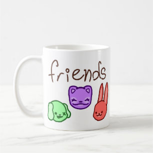Friends Colorful Animal Mugg REVIED