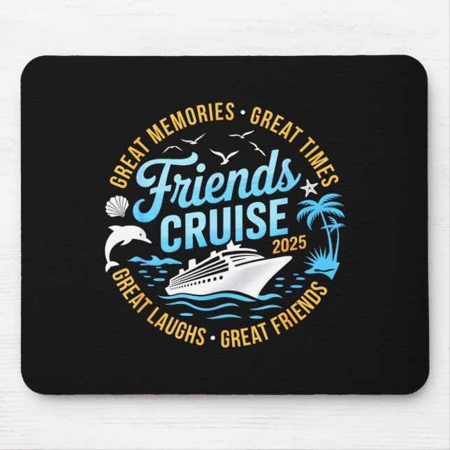 Friends Cruise 2025 Matching Group Vacation Trip C Musmatta (Framsidan)