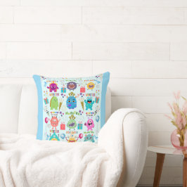 Friends Cushion - Monster-tema Kudde