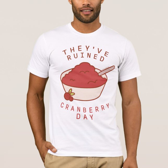 FRIENDS™ | De har förstört tranbärs-dagen T Shirt (Framsida)