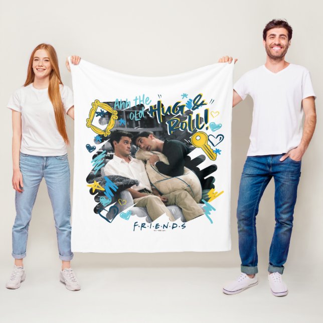 FRIENDS™ | Den gamla kramen och rullen Fleecefilt (På plats)
