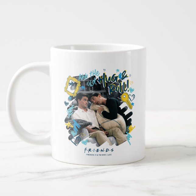 FRIENDS™ | Den gamla kramen och rullen Jumbo Mugg (Vänster)