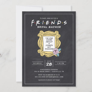FRIENDS™ den med Möhippan i kretskortet Inbjudningar