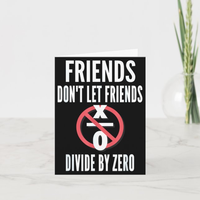 Friends Don't Let Friends Divide By Zero  Kort (Framsida)
