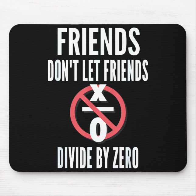 Friends Don't Let Friends Divide By Zero  Musmatta (Framsidan)