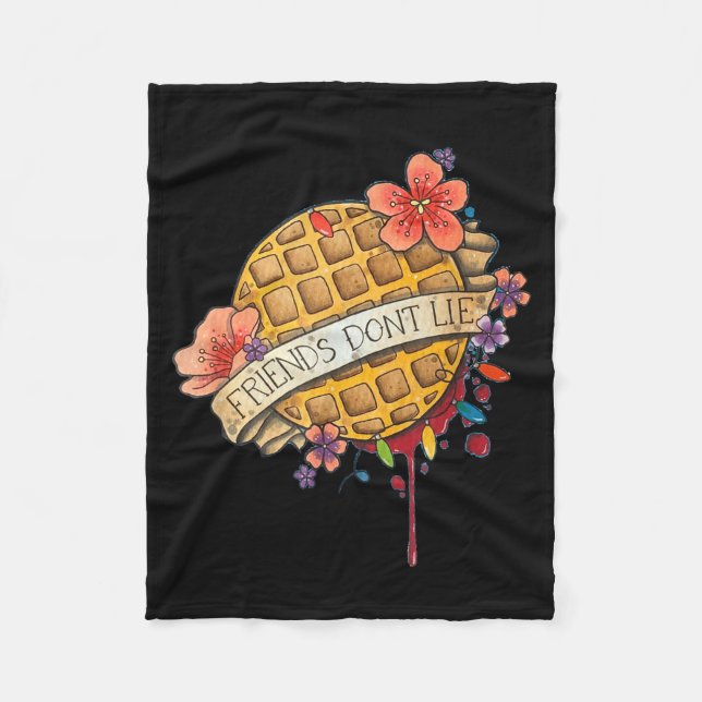 Friends Dont Lie Shirt  Fleecefilt (Framsidan)