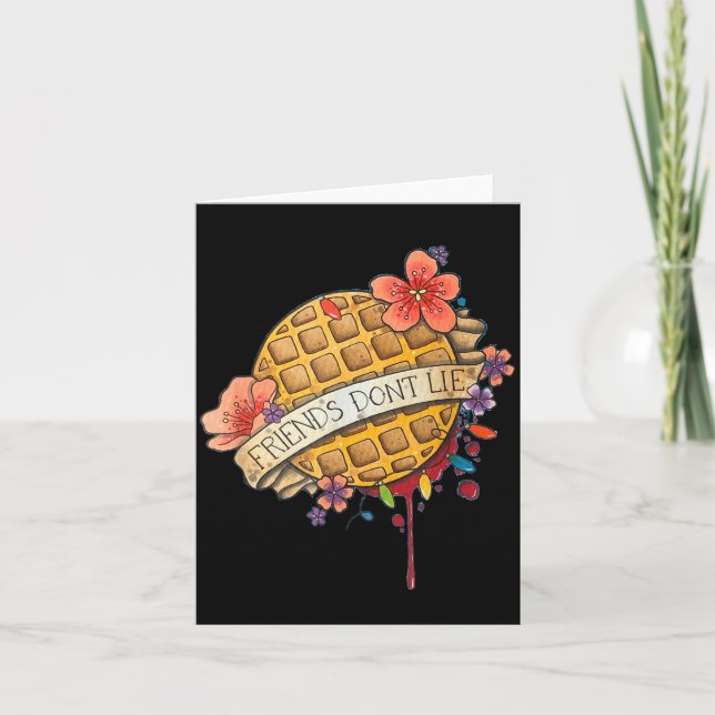 Friends Dont Lie Shirt  Kort (Framsida)