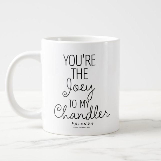 FRIENDS™ | Du är Joey till min Chandler Jumbo Mugg (Vänster)