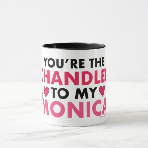 FRIENDS™ Du är min Chandlers Monica Mugg