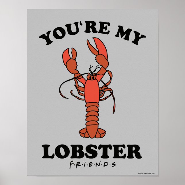 FRIENDS™ | Du är min Hummer Poster (Framsidan)