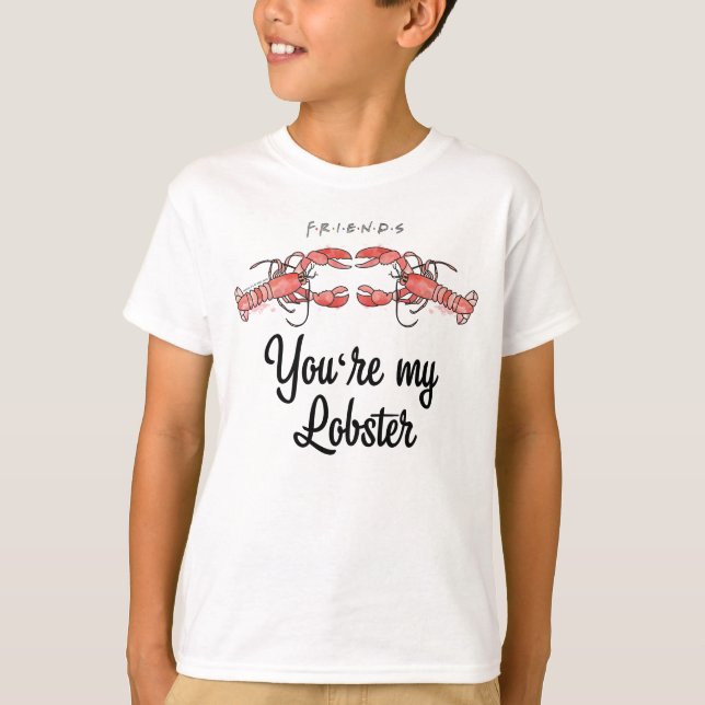 FRIENDS™ | Du är min Hummer Vattenfärg Citat T Shirt (Framsida)